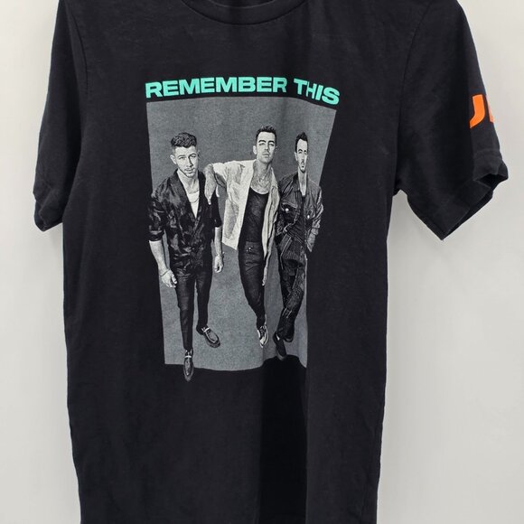 Bella Canvas Other - Jonas Brothers Remember This Tour 2021 Graphic Band Tee Bella Canvas Black M
